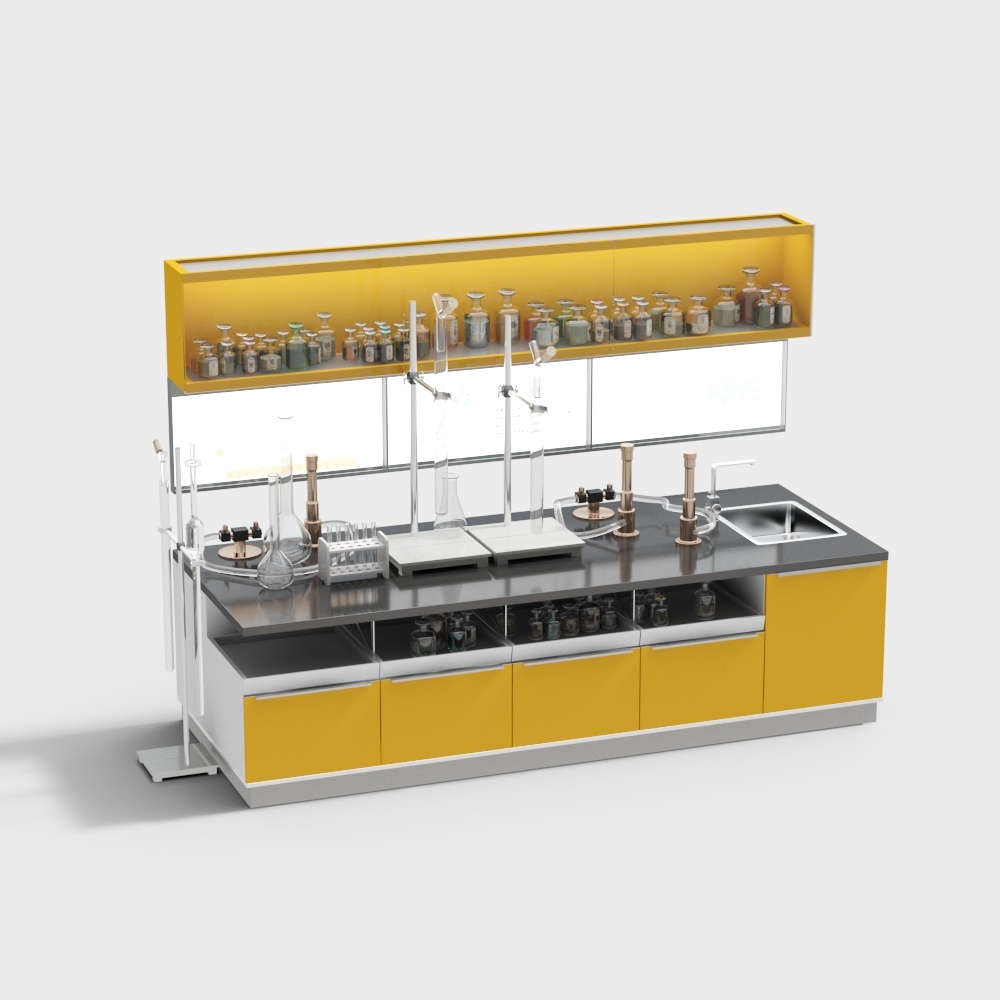 Modern chemical test bench