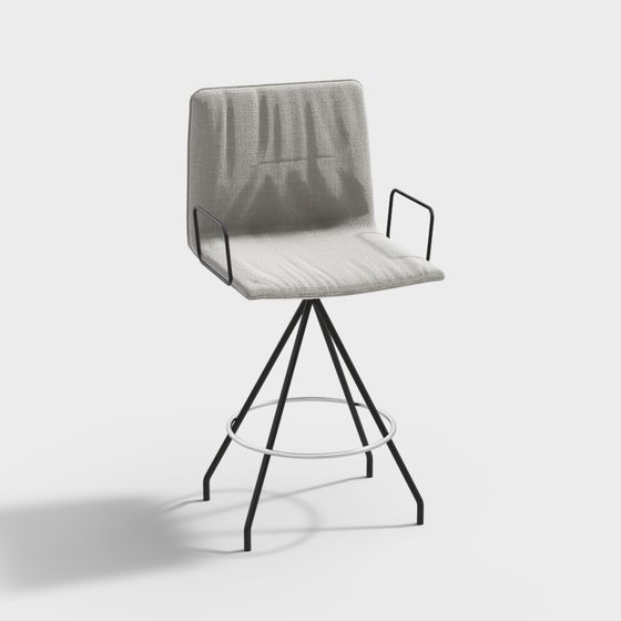 Urban Lounge Chair 3D model for Modern Spaces