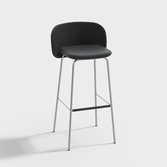 Urban Bar Stool 3D model for Modern Interiors