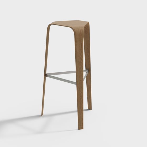 Современные деревянные барные стулья