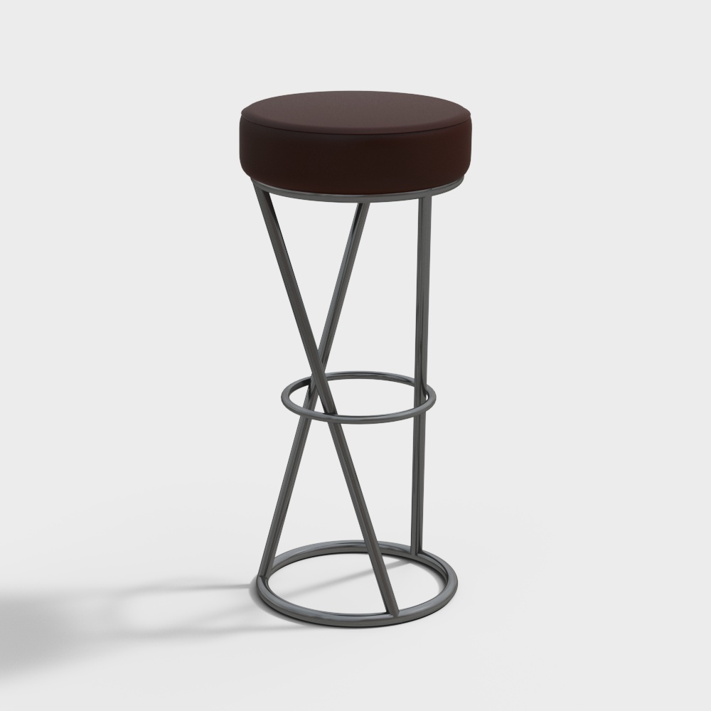 Sgabelli da bar argentati moderni