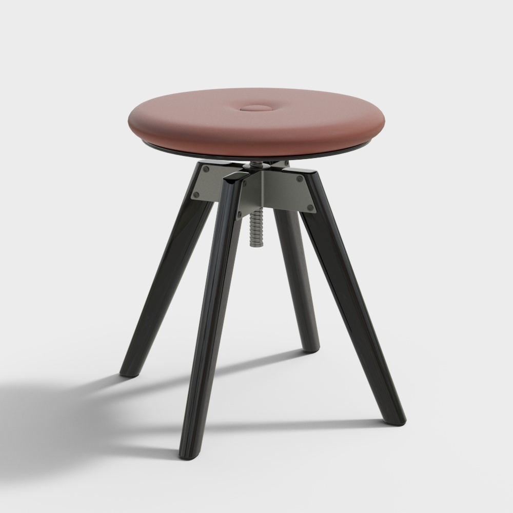 Sgabello da Bar Rotondo Nordico