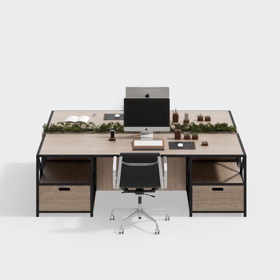 Urban Oasis Desk 3D model