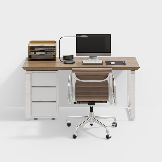 Urban Workspace 3D model for Modern Offices