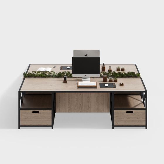 City Oasis Desk 3D model