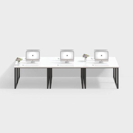 Bureau de style industriel