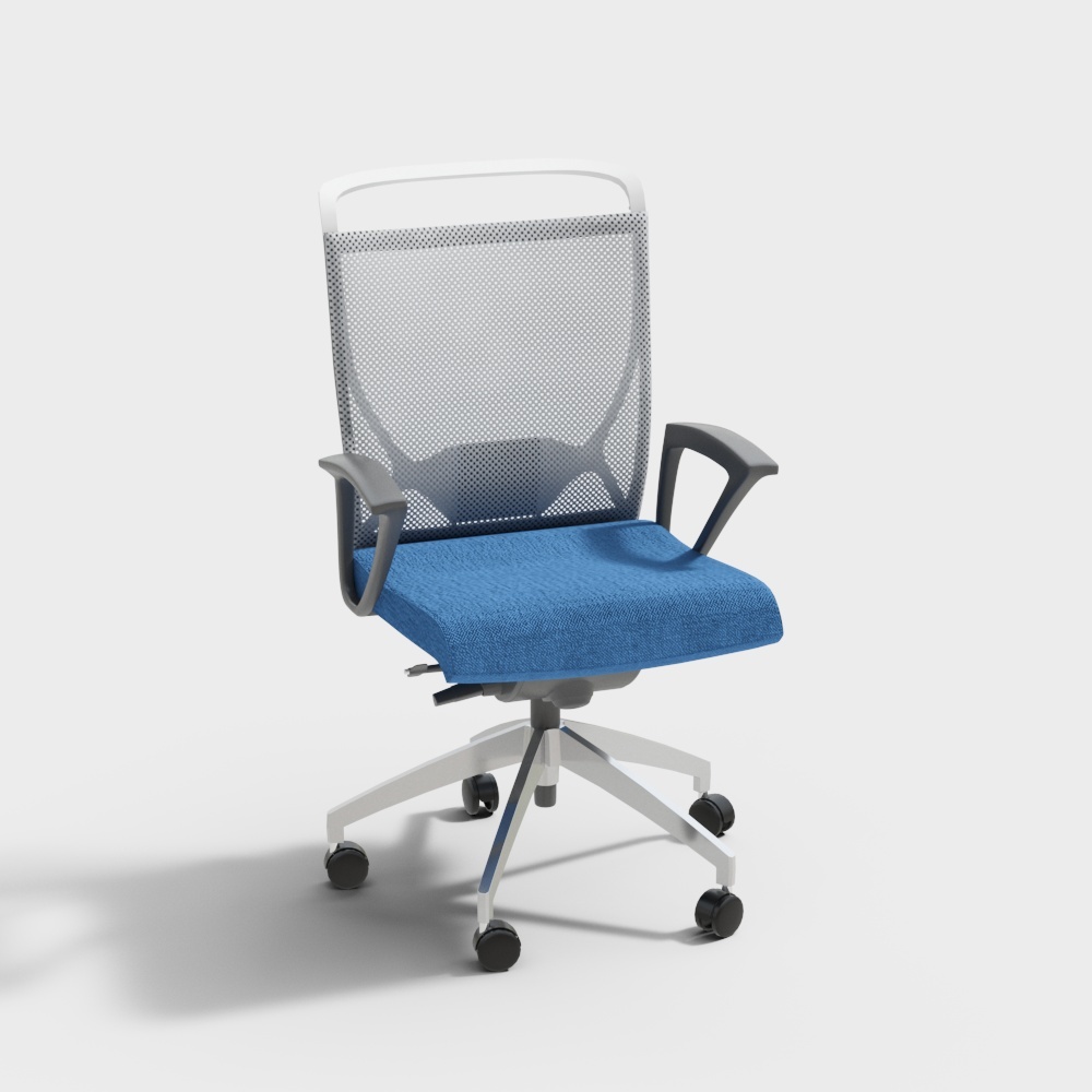 Modern office area blue series office chair