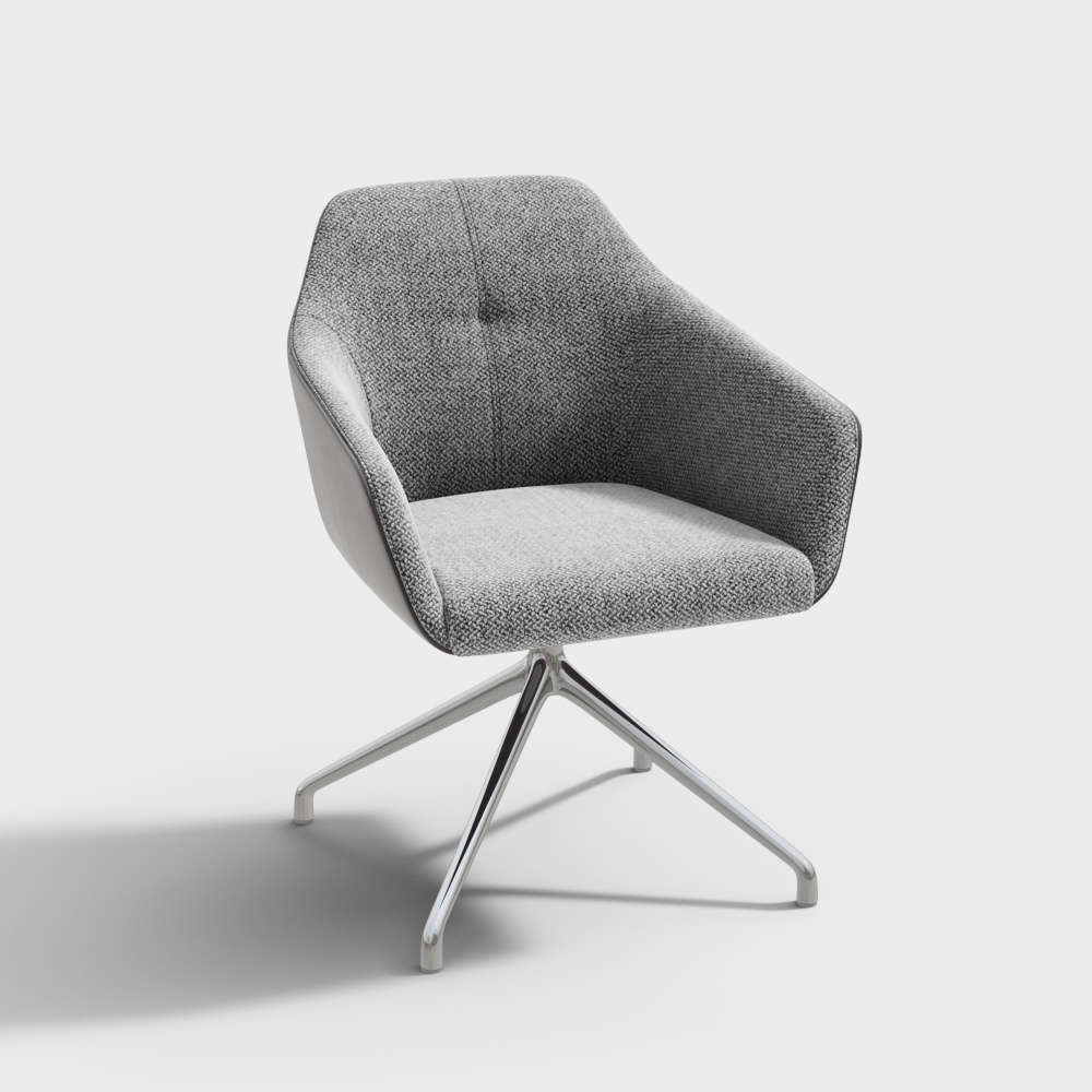 ポストモダンファブリックオフィスチェア