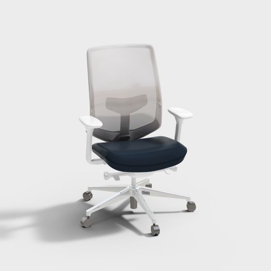 Modern Minimalist Office Chair 3D model