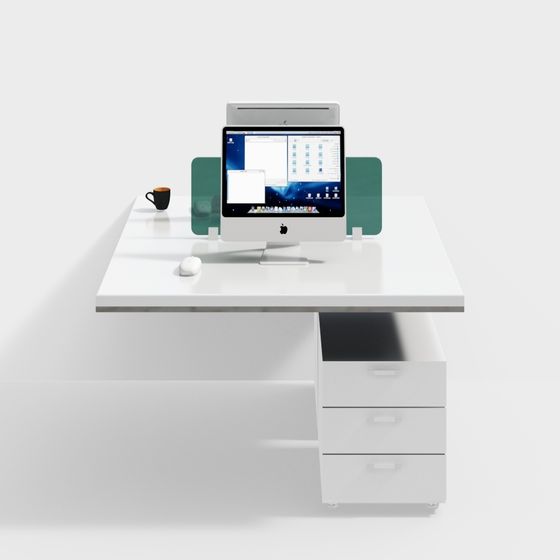 Urban Workspace 3D model for Modern Offices