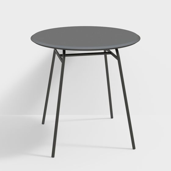 Современный черный повседневный стол