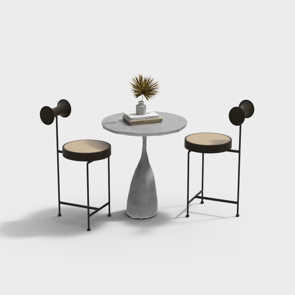 โต๊ะและเก้าอี้ขนาดเล็กสมัยใหม่