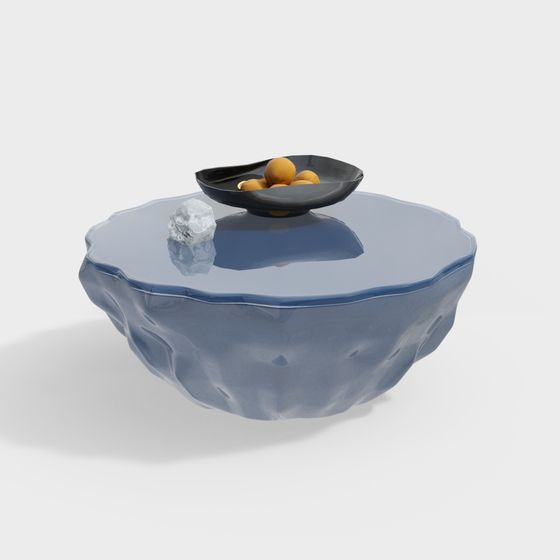 Lustrous Droplet Table 3D Model