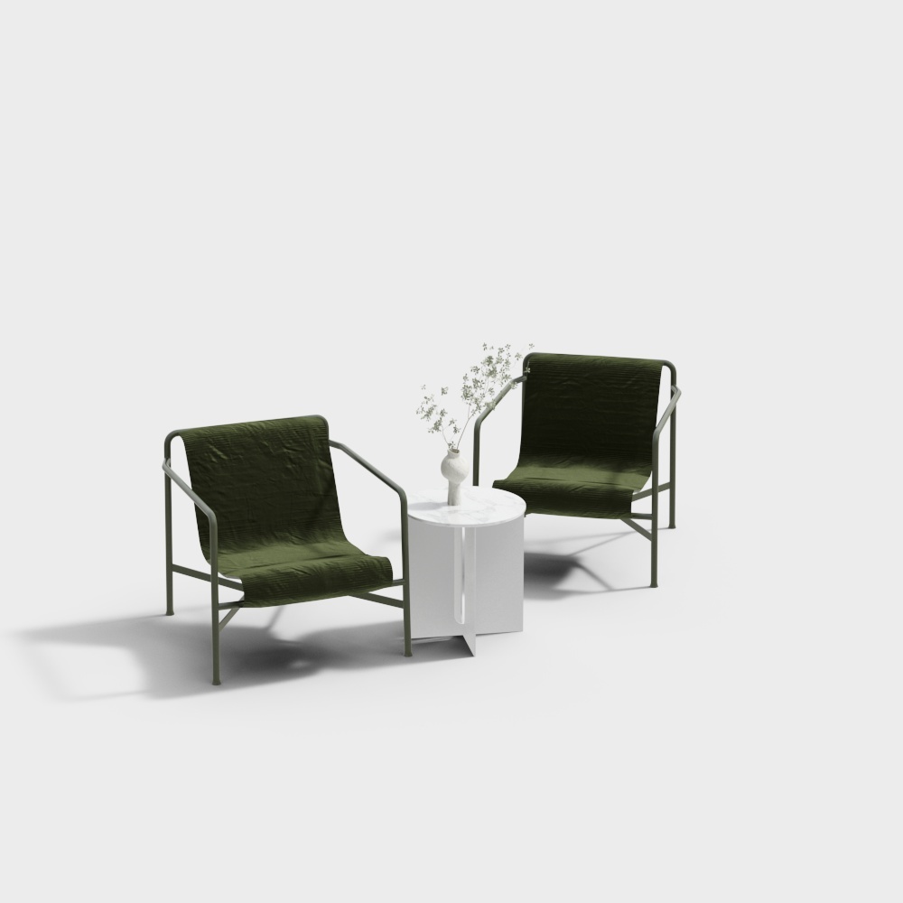 Modern personality casual table and chairs