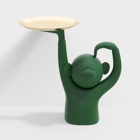 Vibrant Forest Monkey Server 3D model