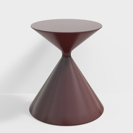 Elegant Conical Table 3D model for Modern Interiors