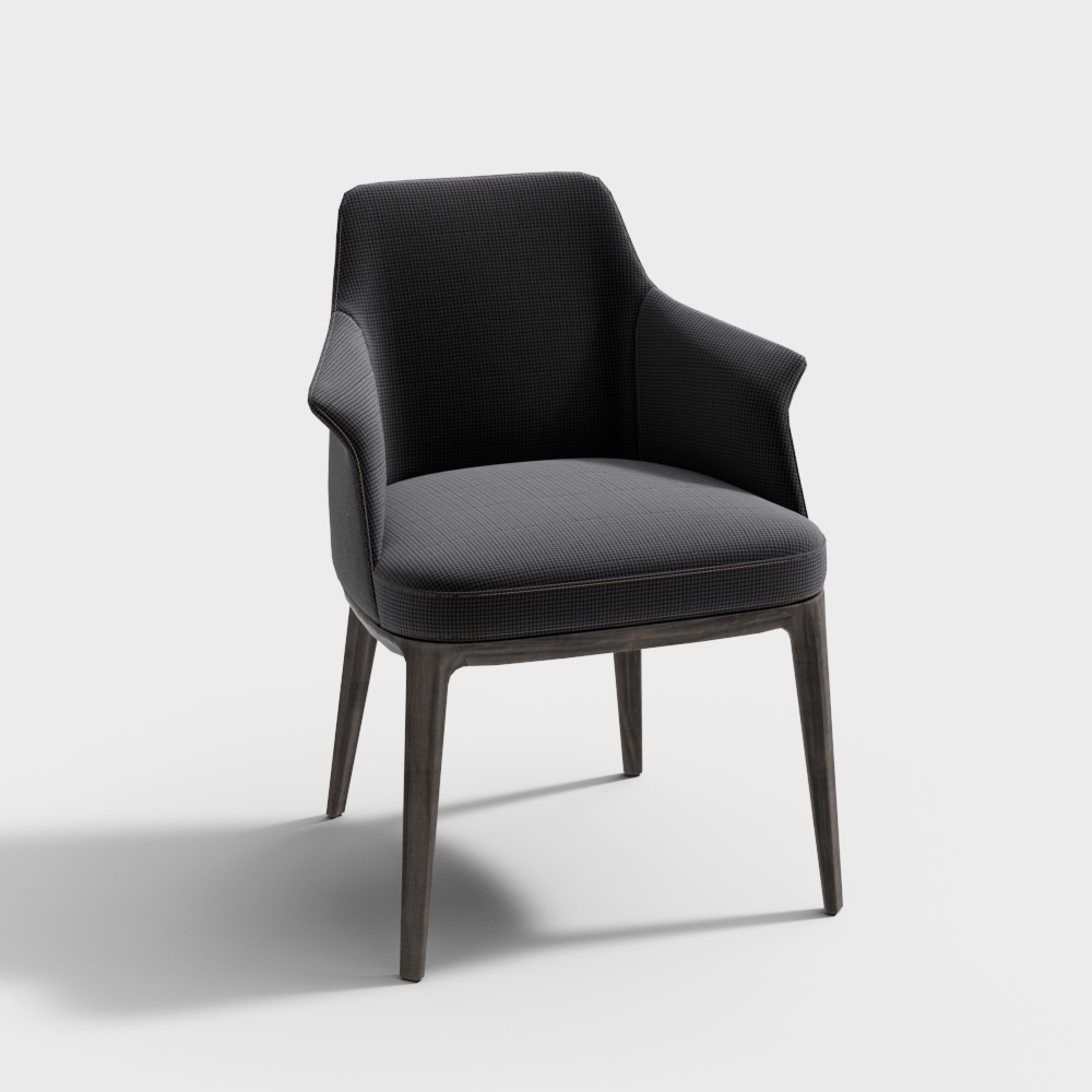 Modern backrest lounge chair