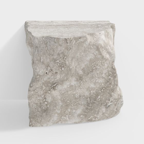 Rock Side Table 3D model