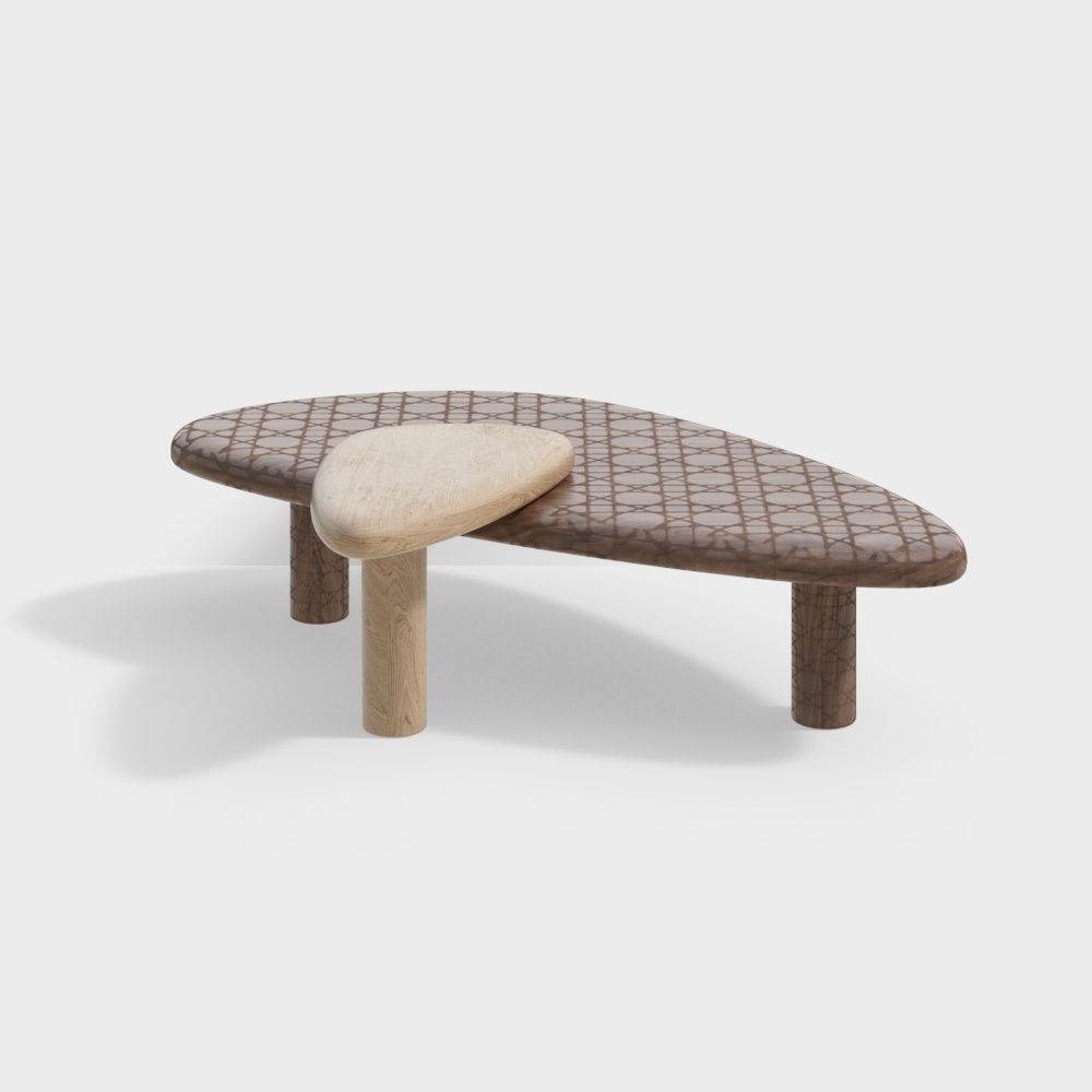 Mesa de café Wabi-sabi