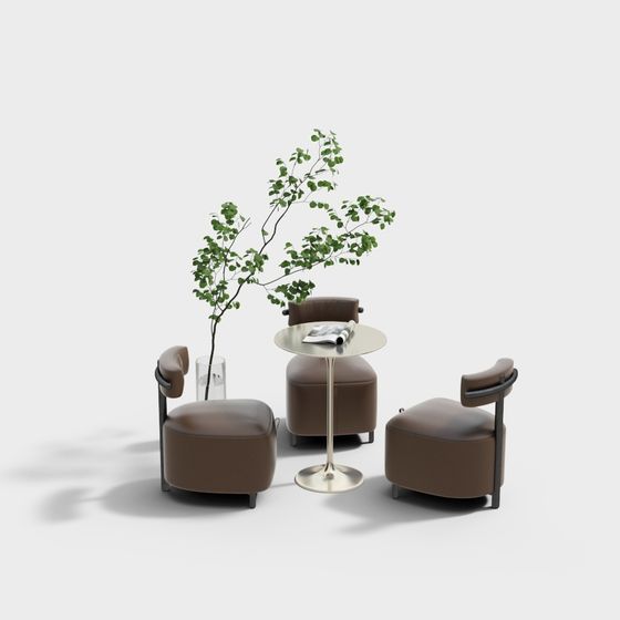 Urban Retreat Sofa Set 3D model