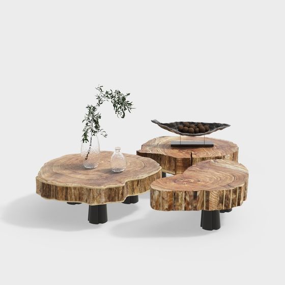 Forest Heart Coffee Table 3D model