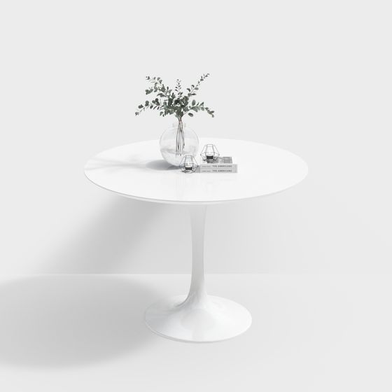 現代金屬腿休閒桌