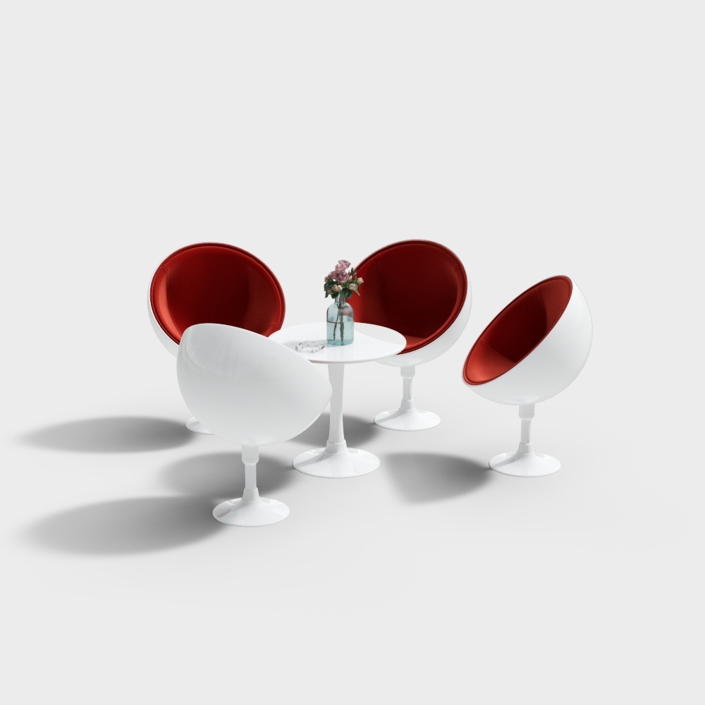 現代酒杯桌椅 休閒桌椅