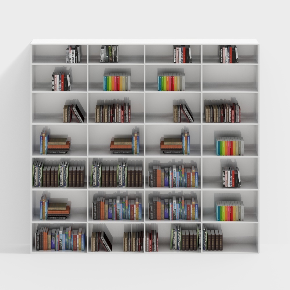 Estantería grande para librería de estilo moderno