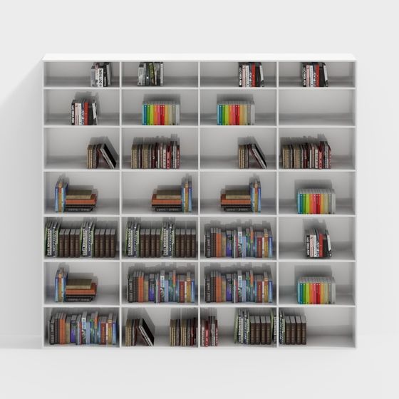 Estantería grande para librería de estilo moderno