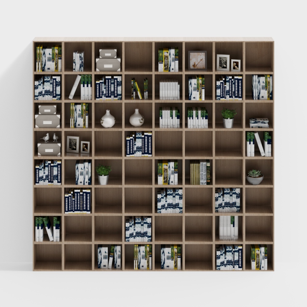 Bibliothèque moderne pour la salle de lecture de la bibliothèque