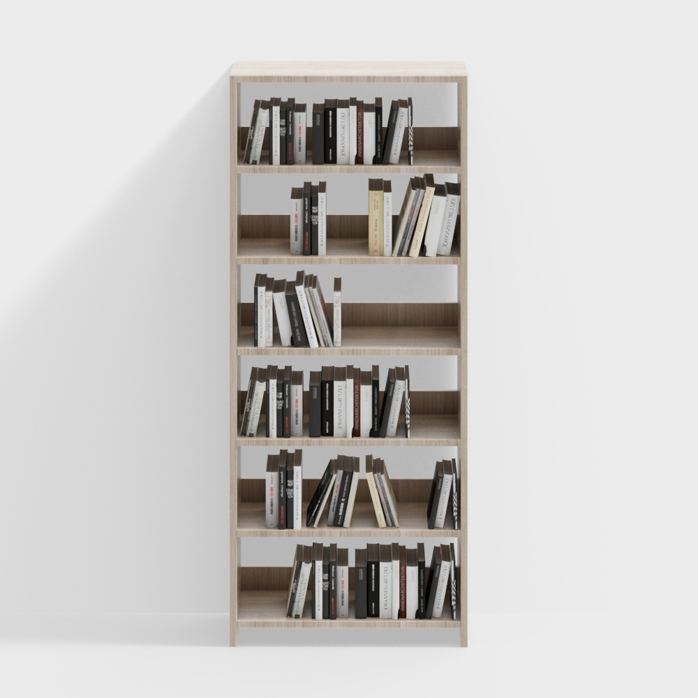 Librería informal de estilo moderno