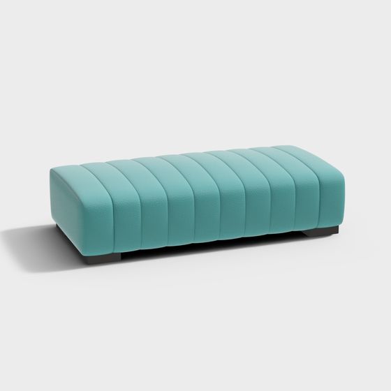 Chic Ottoman 3D model