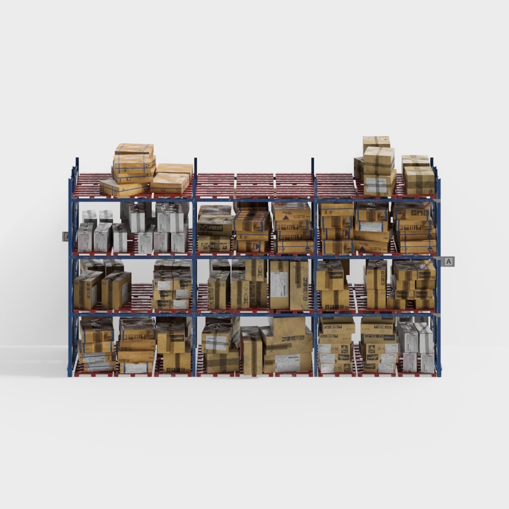 Modern storage shelves