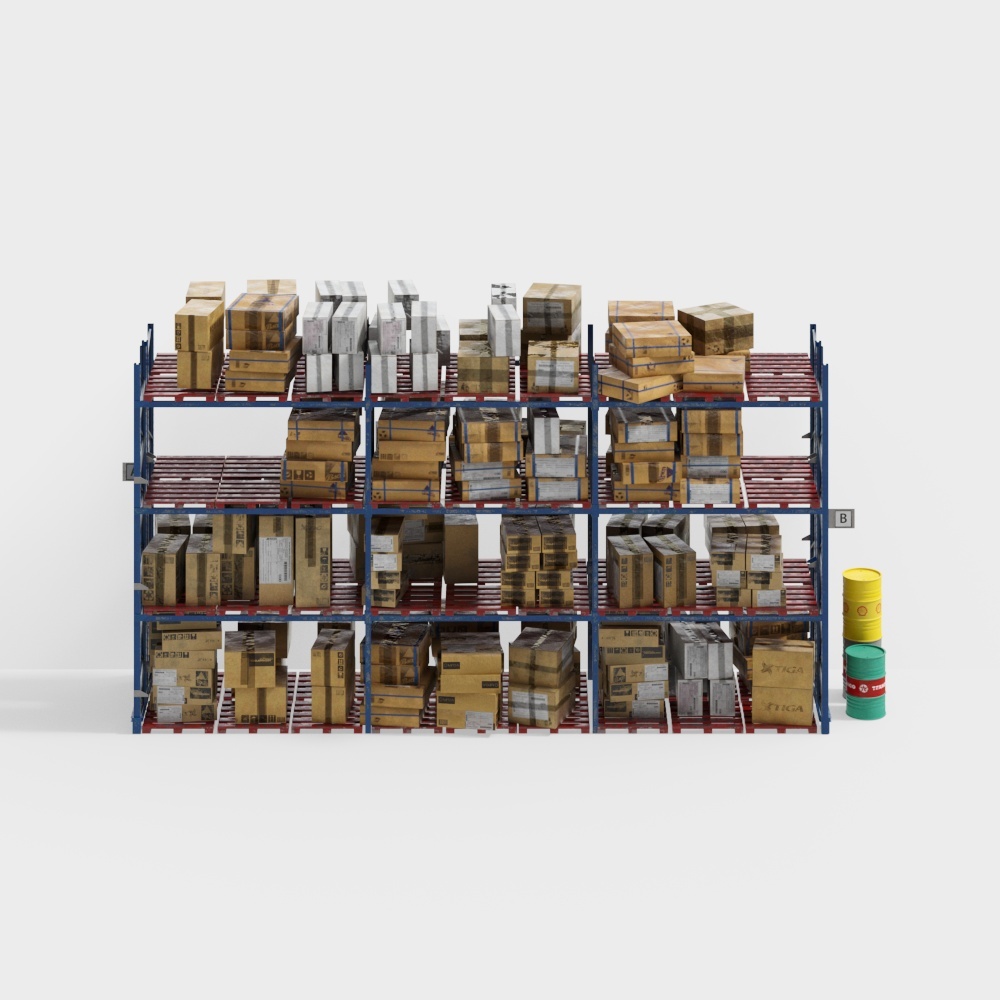 Modern storage shelves