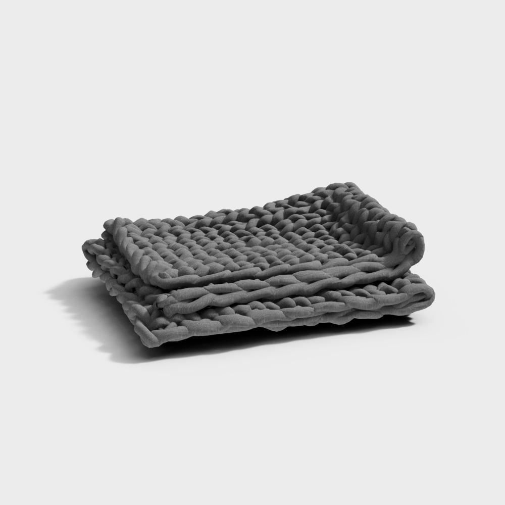 Cozy Blanket 3D Model