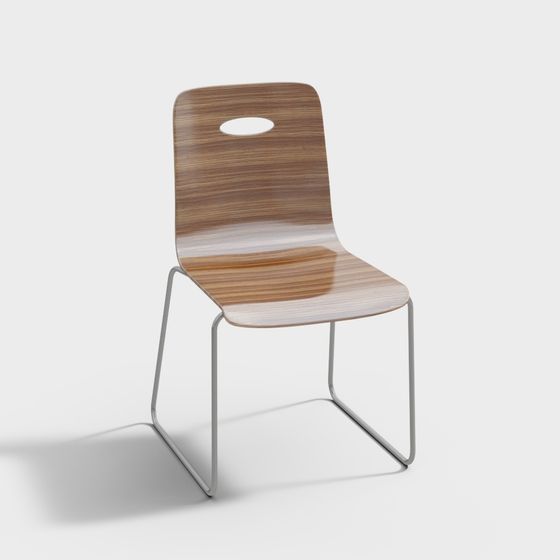 Urban Elegance Chair 3D model for Modern Interiors