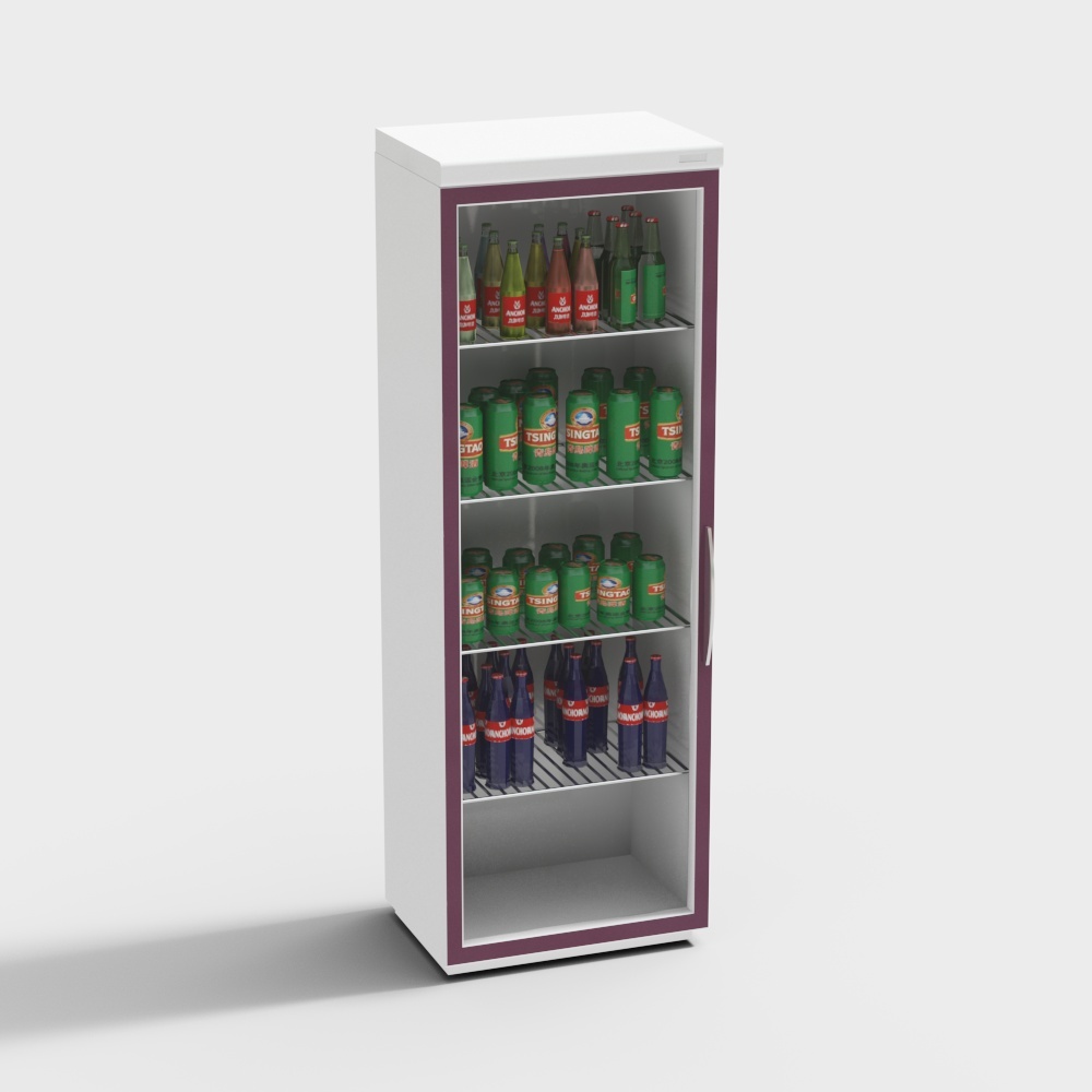 Industrial LOFT beverage refrigerator