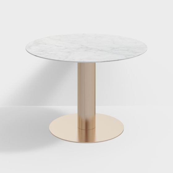 Table décontractée de luxe légère