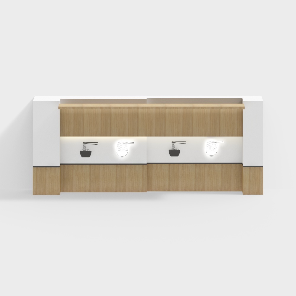 Modern background wall