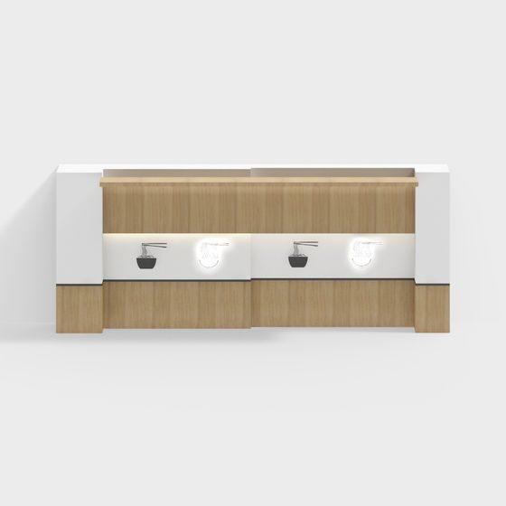 Pared de fondo moderna