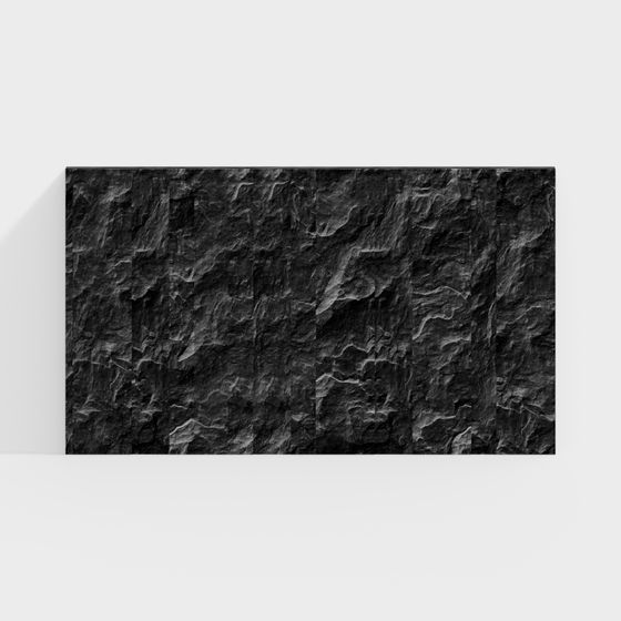 Rugged Rock Wall 3D model for Creative Projects