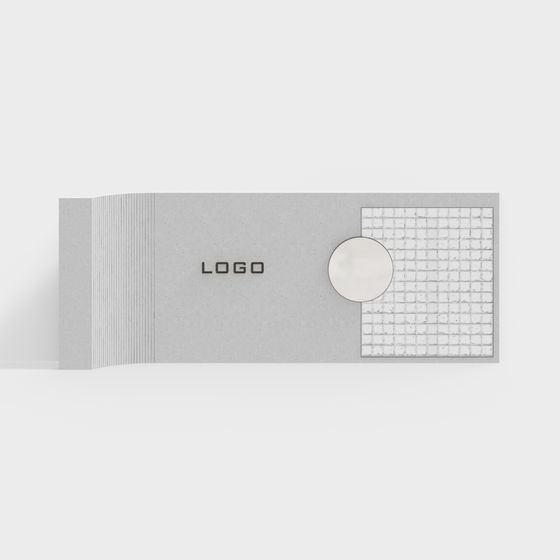 Urban Minimalist 3D Model - City Business Card