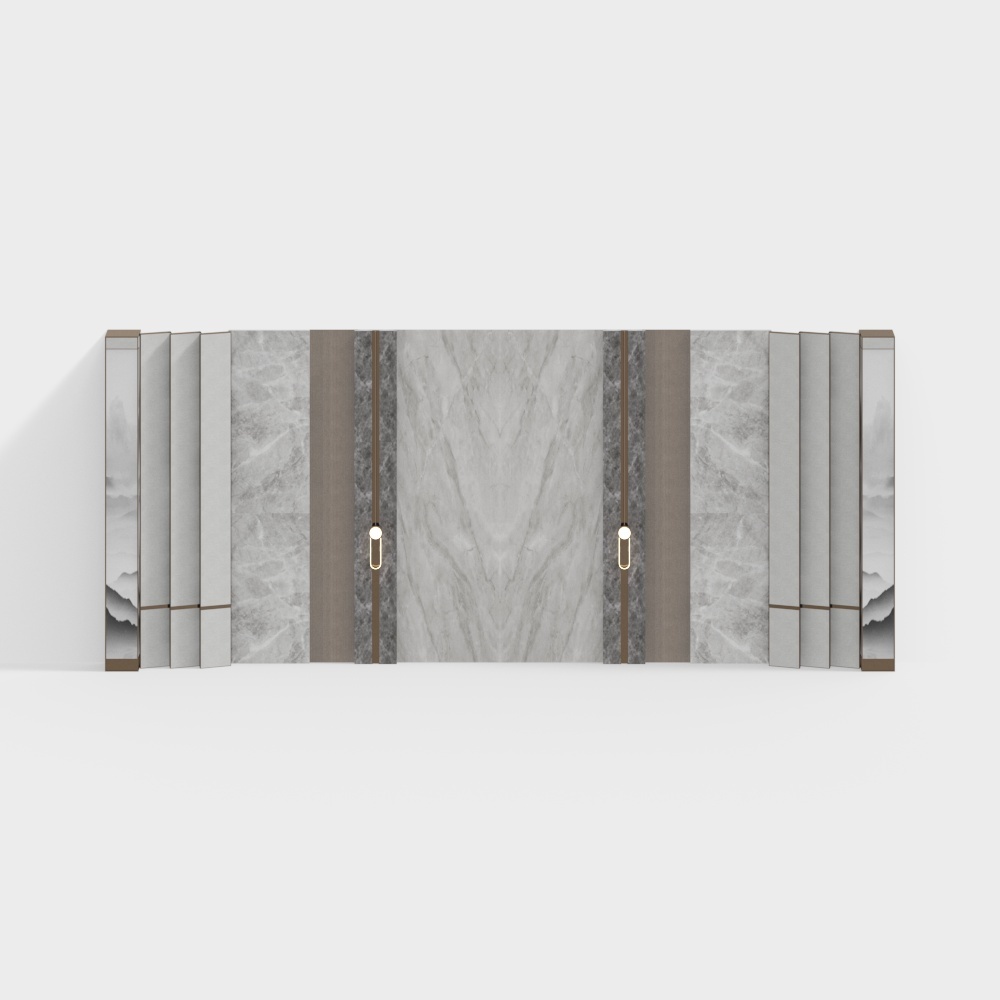 Modern background wall