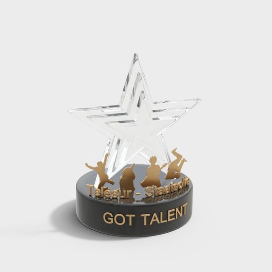 Got Talent Trophy 3D model