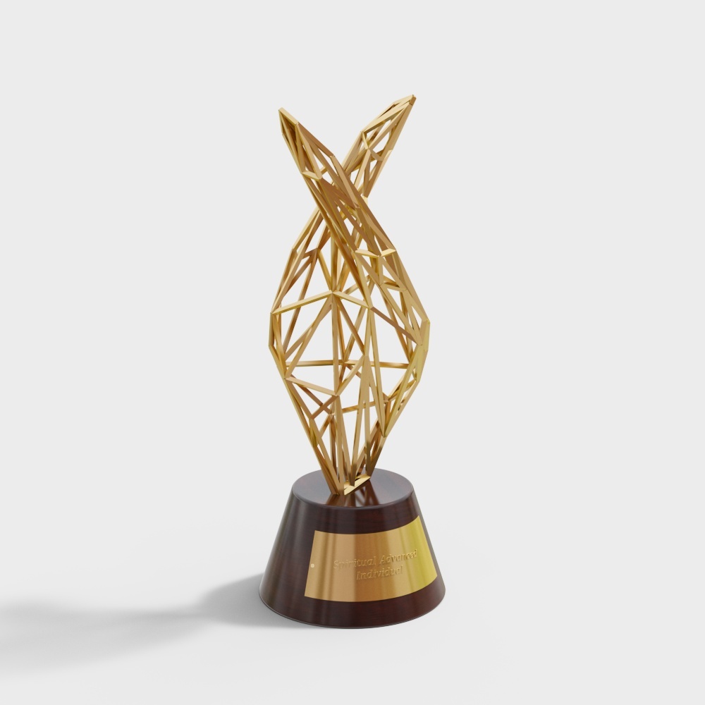 Geometric Rabbit 3D model with Unique Low-Poly Design