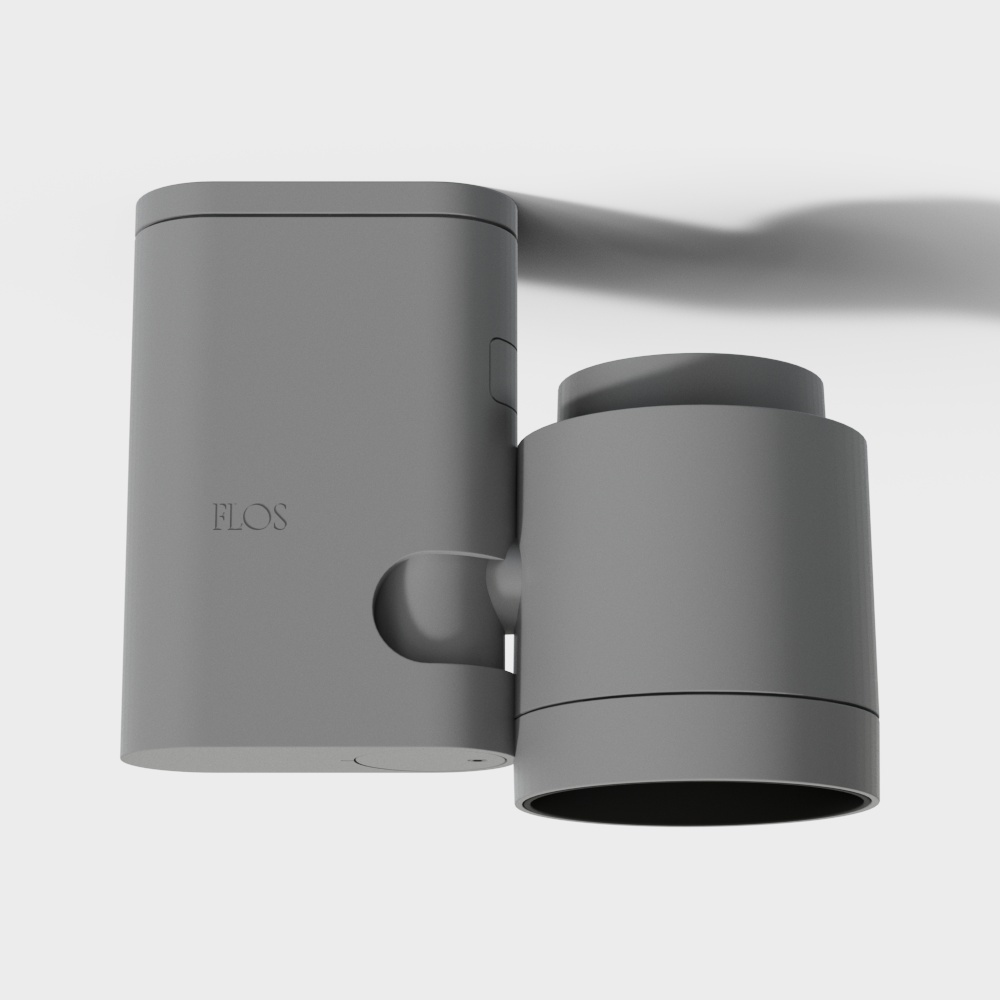 Modern surface mounted short spotlight