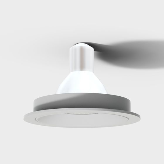 Đèn chiếu điểm nhỏ trắng âm tường hiện đại