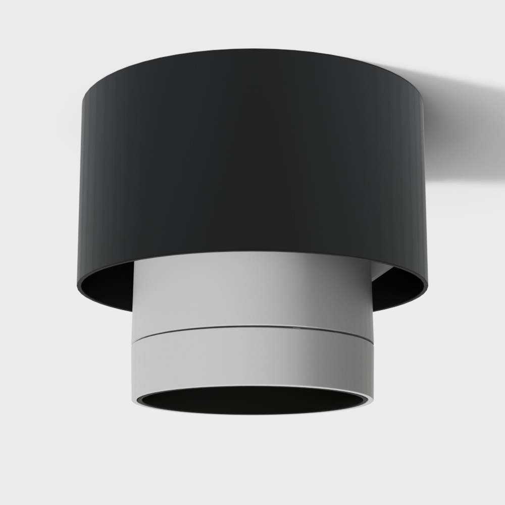 Modern surface mounted spotlights