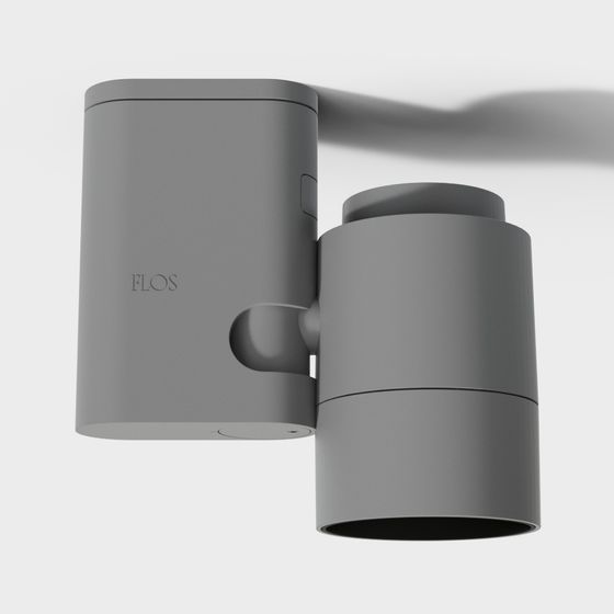 Elegant FLOS Wall Lamp 3D model for Interiors