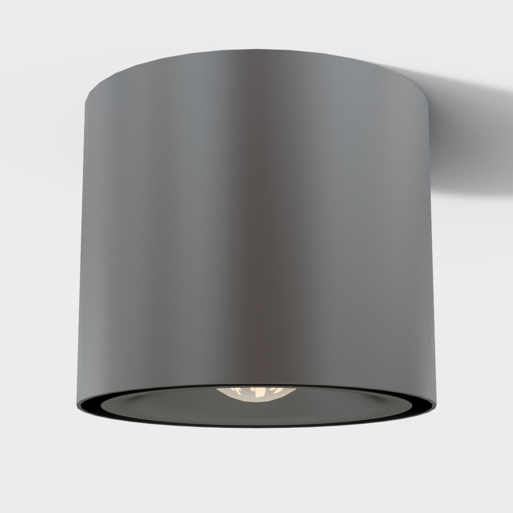 현대 블랙 싱글 장착형 스포트라이트